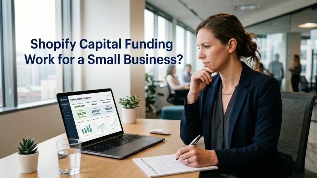 Shopify Capital Funding Work for a Small Business